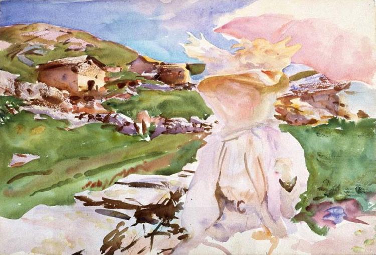 John Singer Sargent In the Simplon Pass oil painting picture